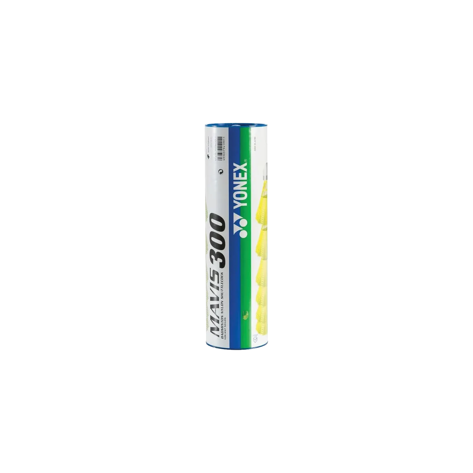 Volants Plastique Mavis-300 Jaune