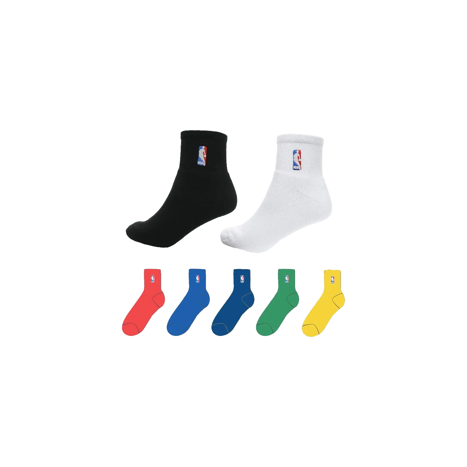 Chaussettes NBA logoman