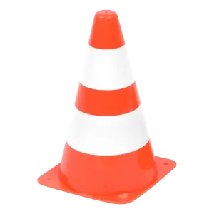 Cône spéciale à bandes hauteur 24cm