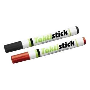 Lot de deux crayons Taktifol (1 rouge et 1 noir)