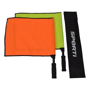 Paire de drapeau de touche uni