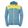 Bleu dove/Jaune citron