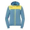 Bleu dove/Jaune citron