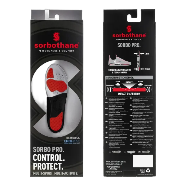 Semelles Sorbothane Sorbo-Pro