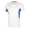 Blanc/Bleu roy