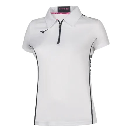 Polo zippé Hex Rect Femme