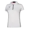 Polo zippé Hex Rect Femme