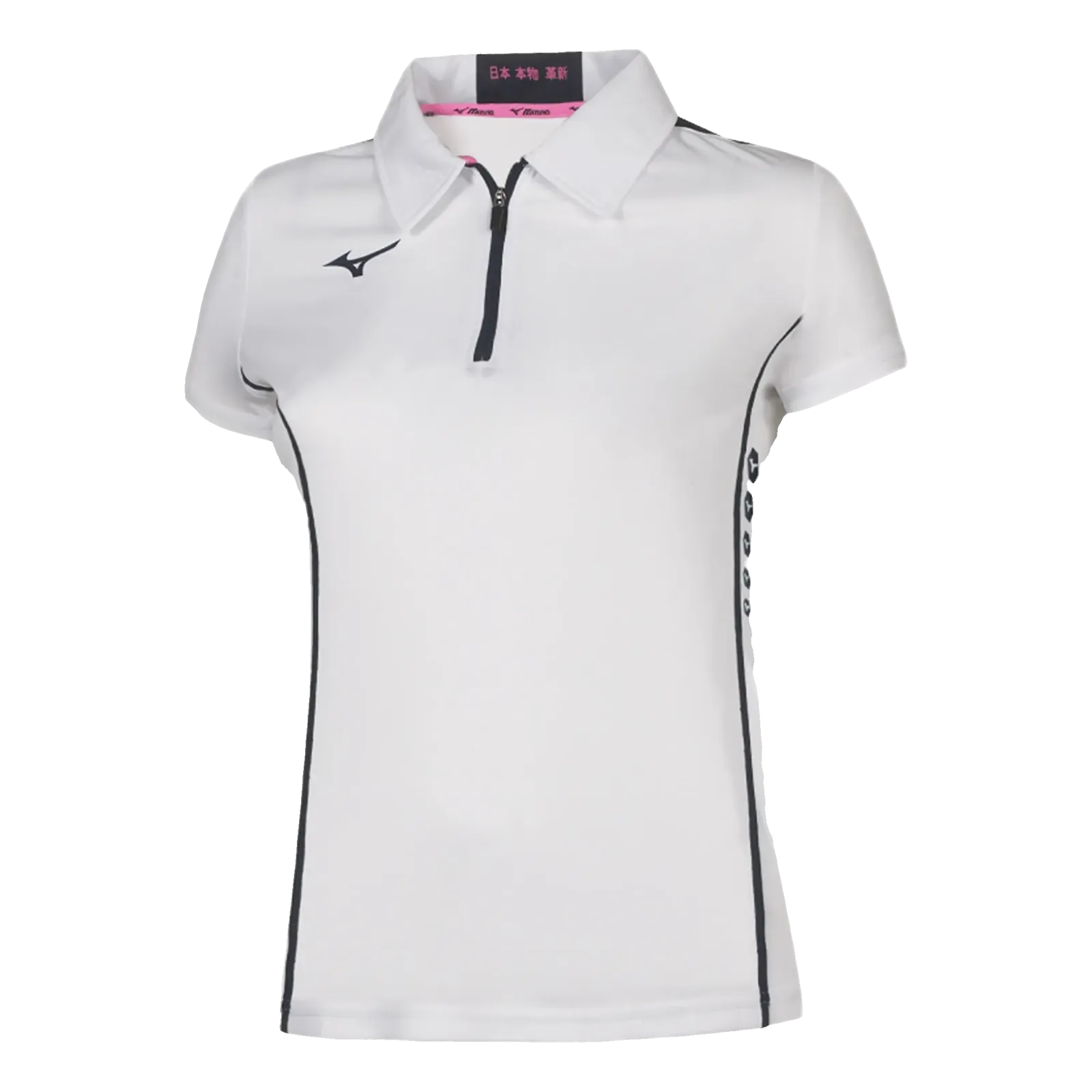 Polo zippé Hex Rect Femme