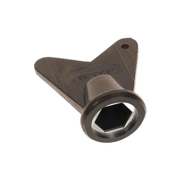 Clef Papillon hexagonale