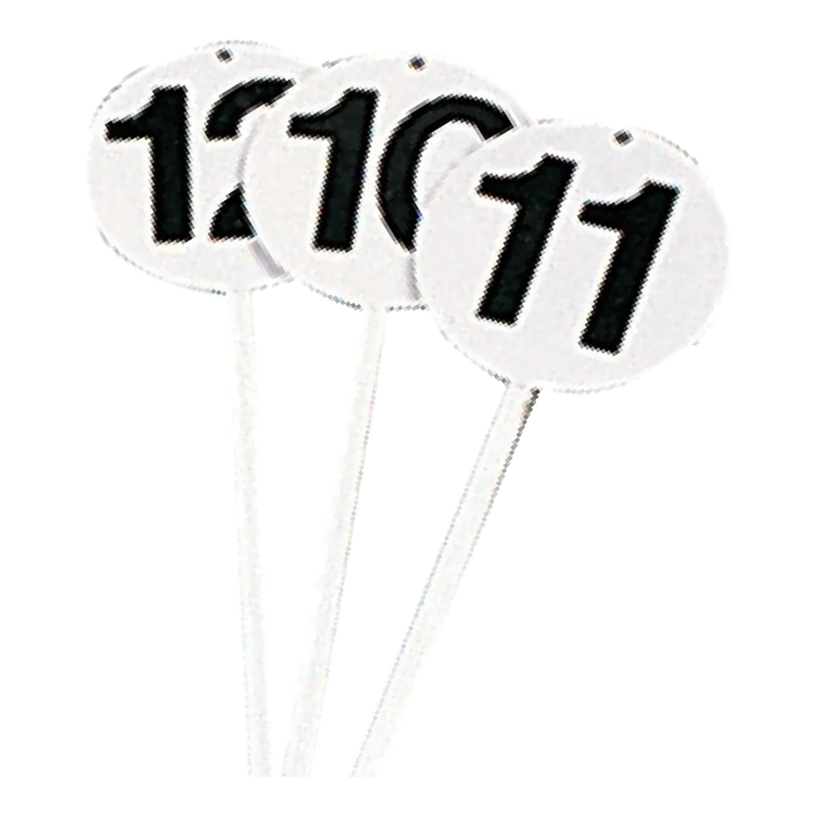 Fiches de marquage Rondes Lot de 12