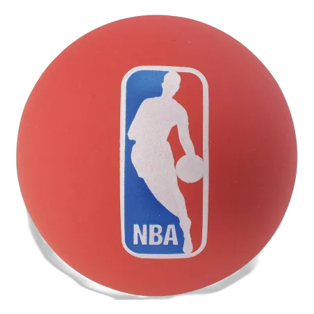 Mini-ballon NBA Spaldeens Logoman Red