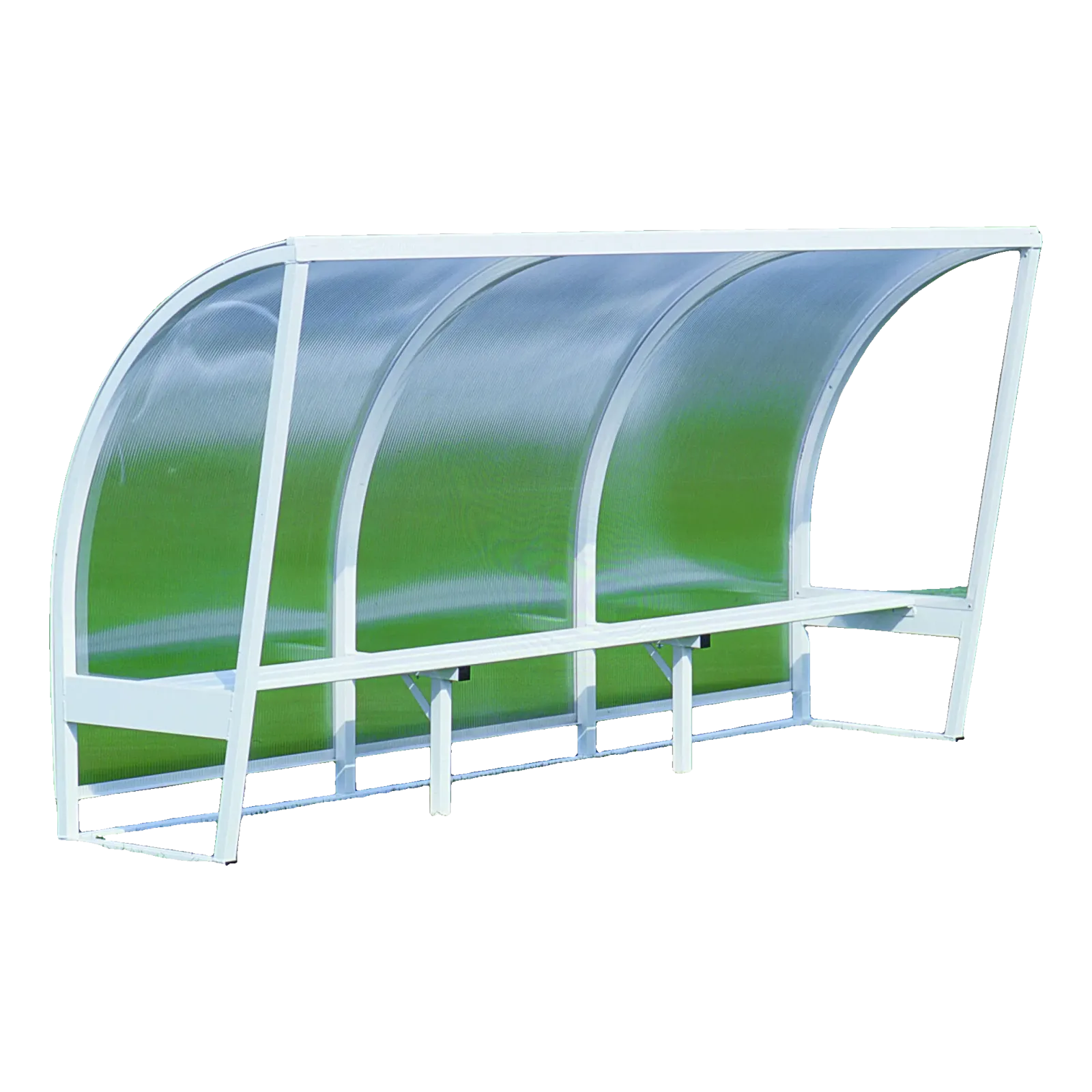 Abris de touche en aluminium Blanc - Hauteur 2M
