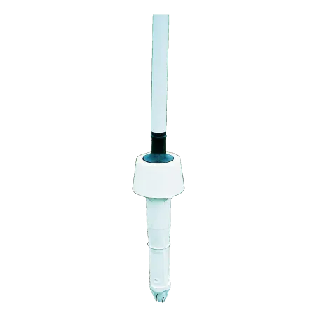 Borne PVC avec base support fixe