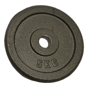 Poids disque en fonte 5 kg