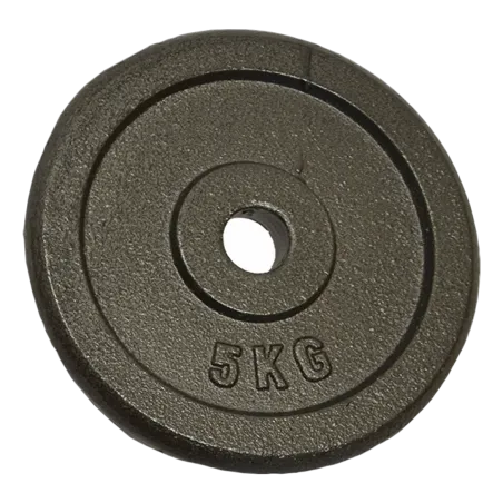 Poids disque en fonte 5 kg