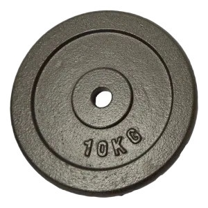 Poids disque en fonte 10 kg