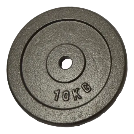 Poids disque en fonte 10 kg