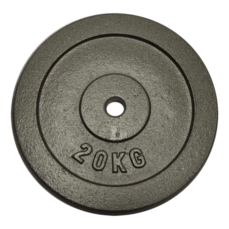 Poids disque en fonte 20 kg