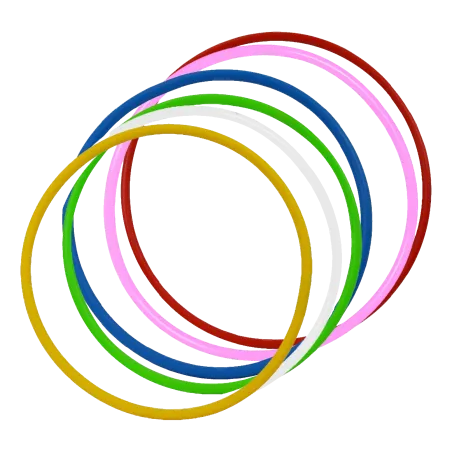 Cerceau rond diam. 50 cm