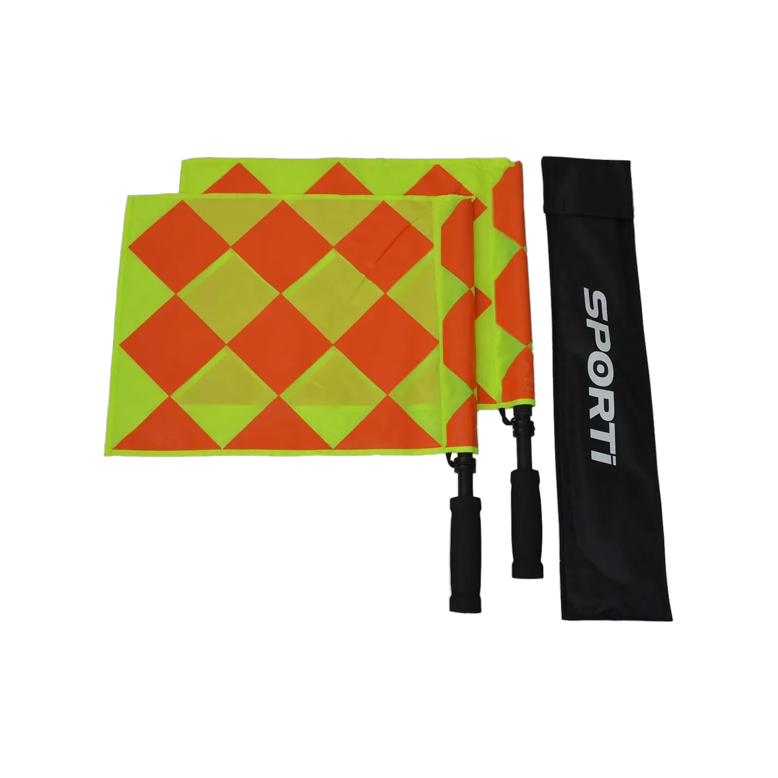 Drapeau de touche multi-damiers (paire)