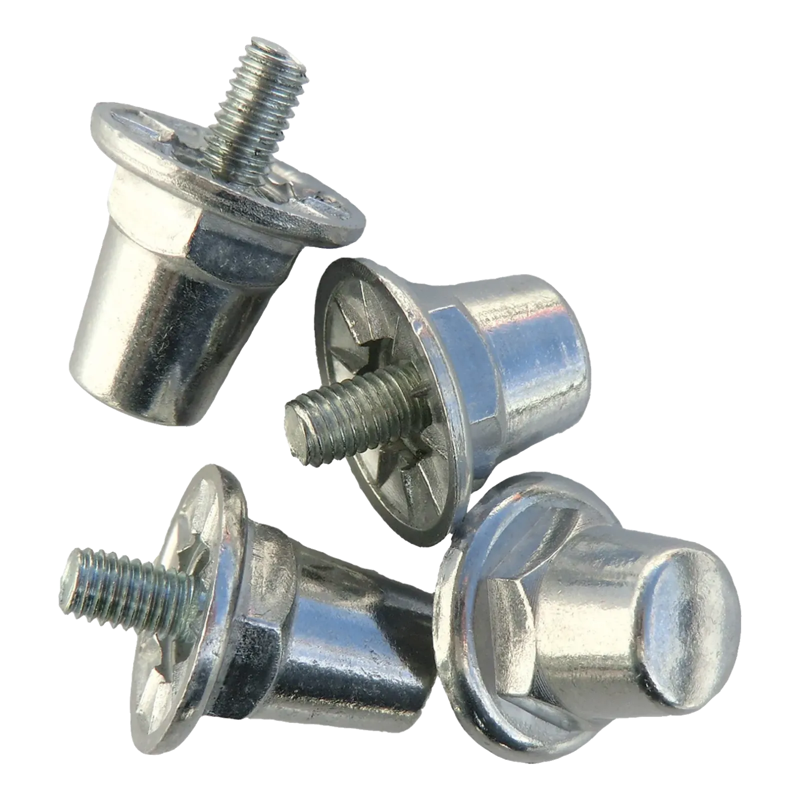 Crampons Cylindriques (Blister de 12 crampons alu / 16 mm)
