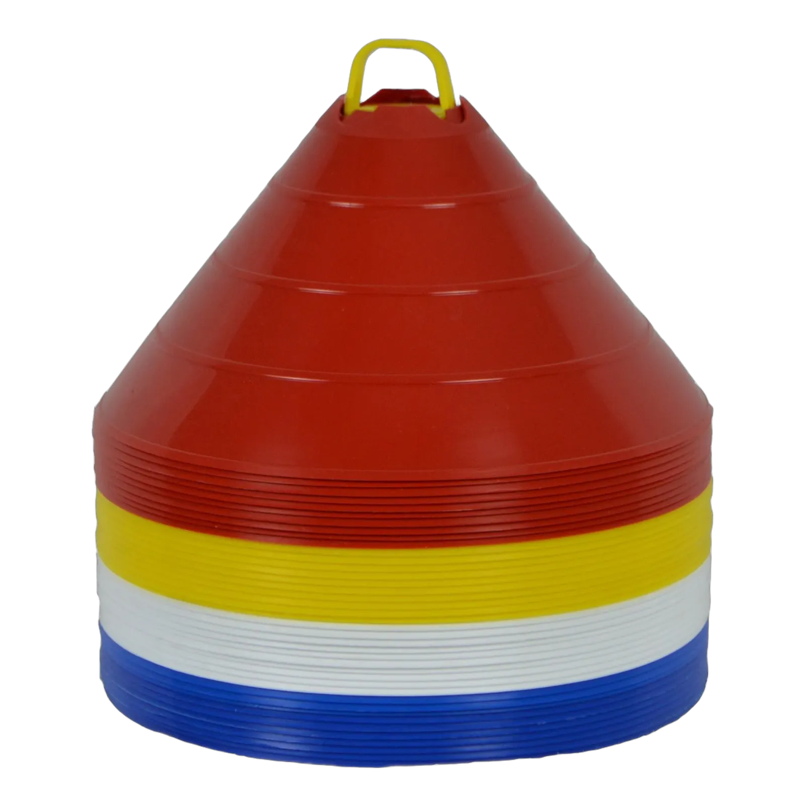 Multimarqueurs géants 15 cm avec encoche Jaune/Rouge/Bleu/Blanc (Lot de 40)