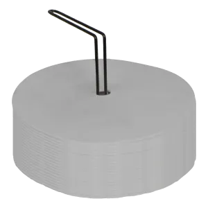 Disque de repérage Blanc (Lot de 20)