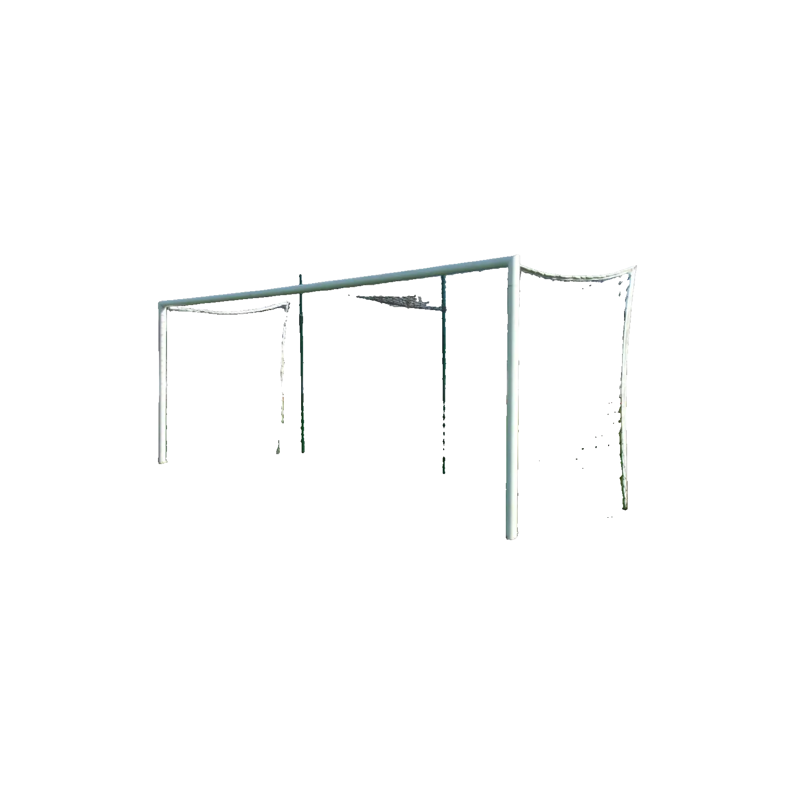 Buts de Football à 8 à sceller acier avec oreilles (la paire)