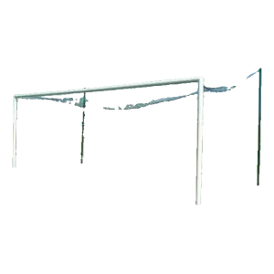 Buts de Football à 11 à sceller acier (la paire)
