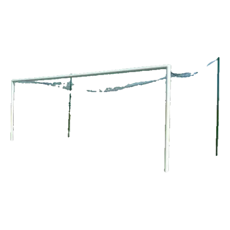 Buts de Football à 11 à sceller acier (la paire)