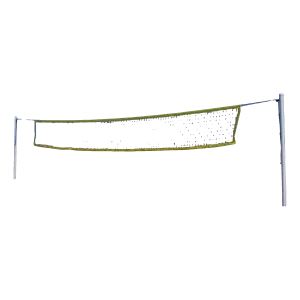 Poteau de Beach Volley Alu avec embase
