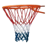 Filet de Basket cablé PA 4 mm Bleu, Blanc, Rouge