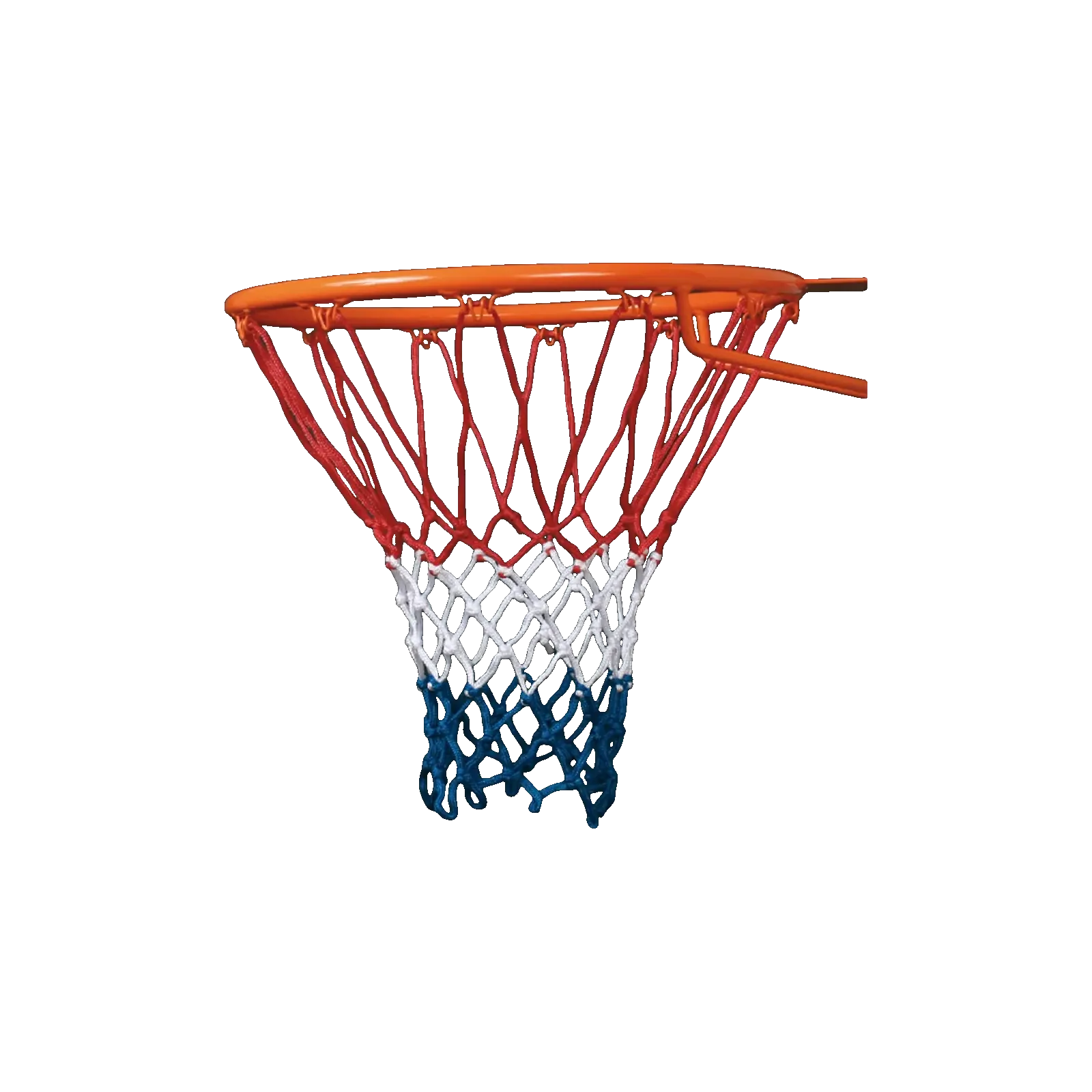 Filet de Basket cablé PA 4 mm Bleu, Blanc, Rouge