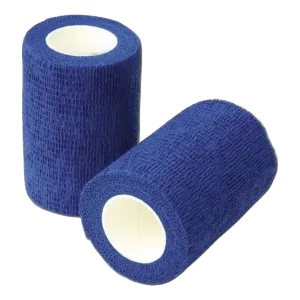 Bande cohésive élastique bleu