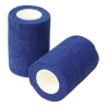 Bande cohésive élastique bleu