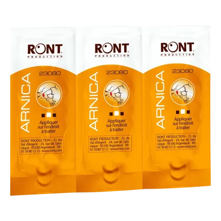 Sachet Arnica Lot de 3x3 dosettes