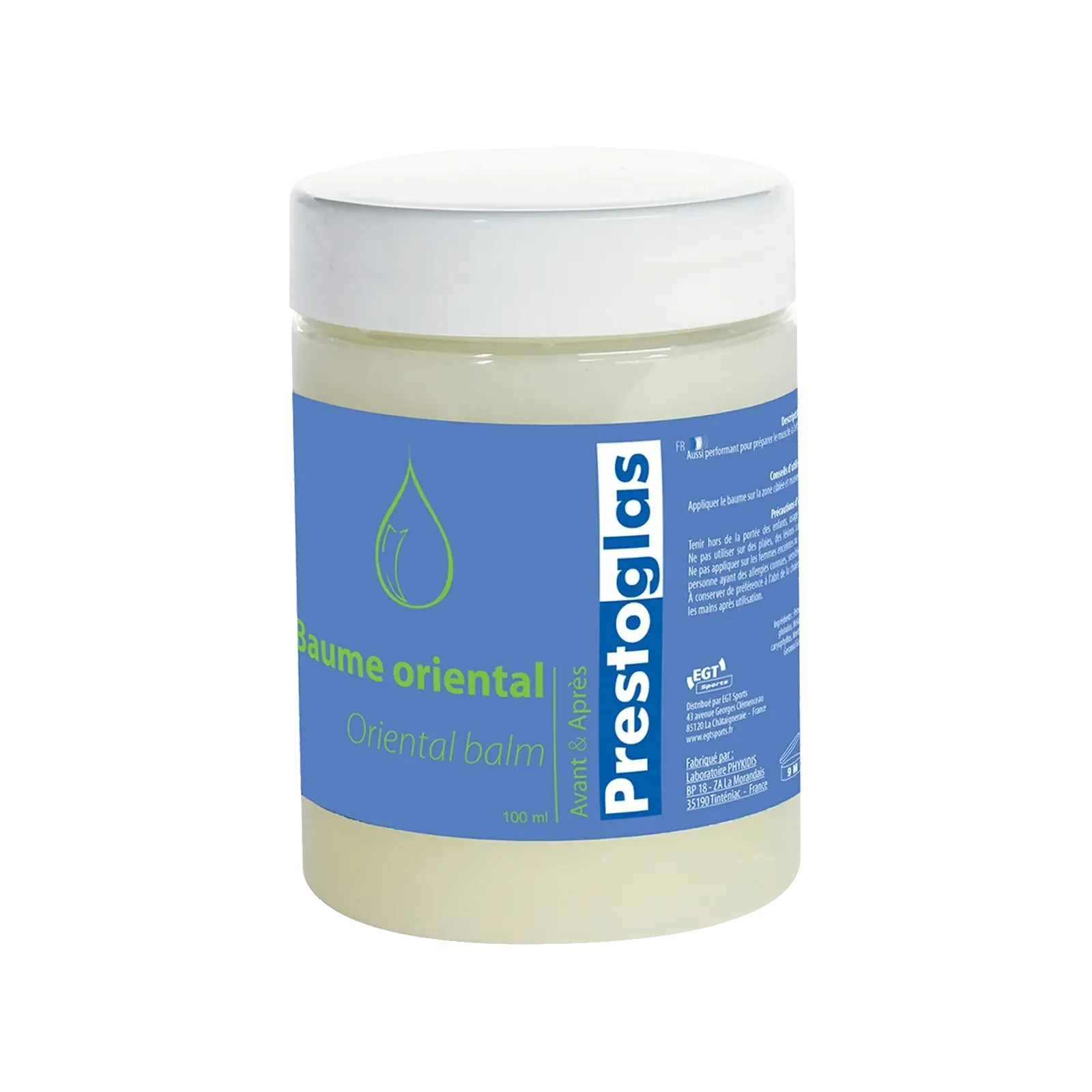 Baume oriental 100 ml Prestoglas