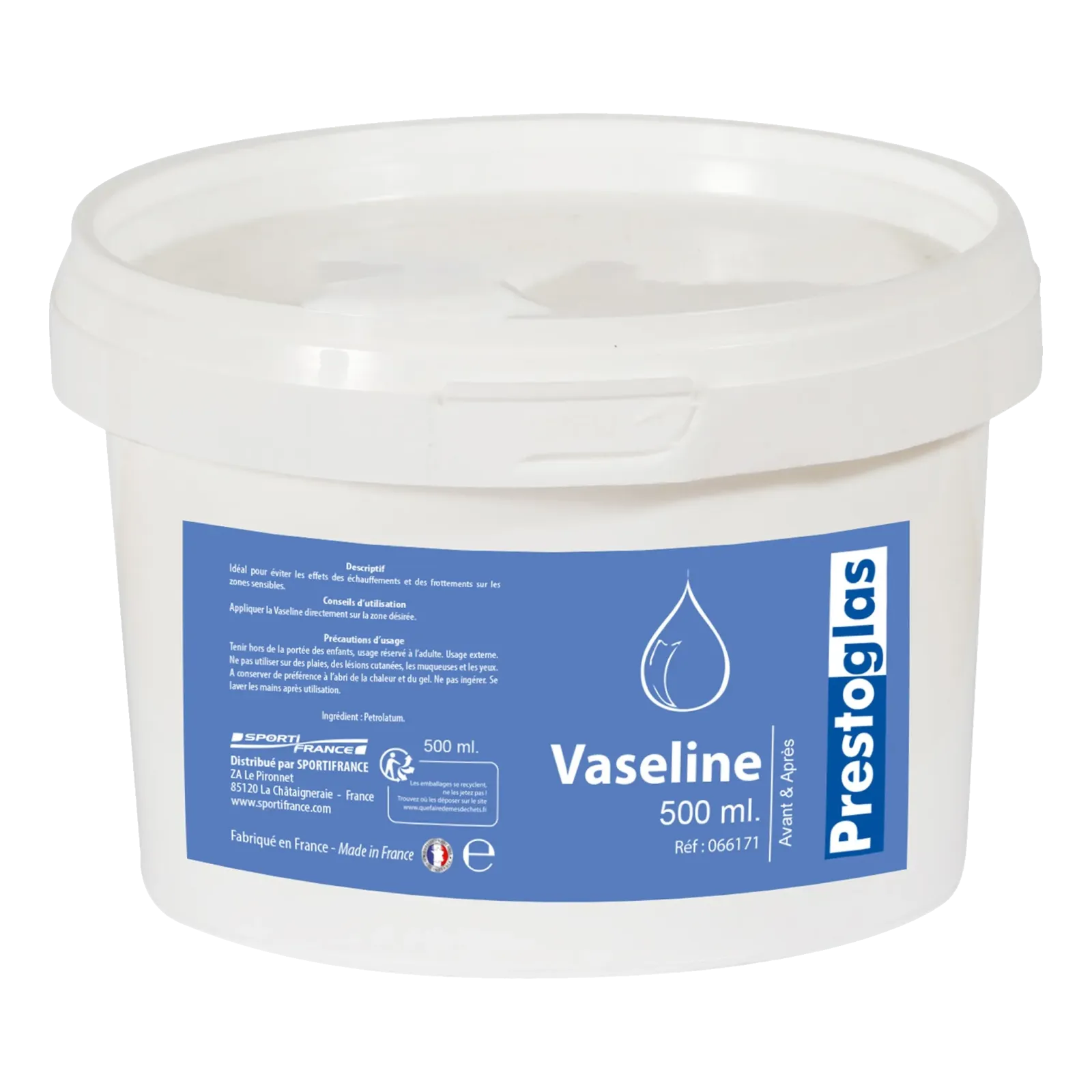 Vaseline en pot 500 ml