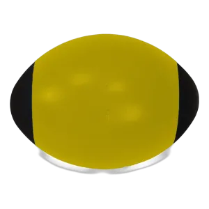 Ballon Mousse Rugby Jaune