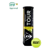Tube 4 balles Dunlop Tour Brilliance