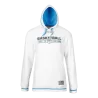 Sweat Team Hoody Blanc/Bleu ciel