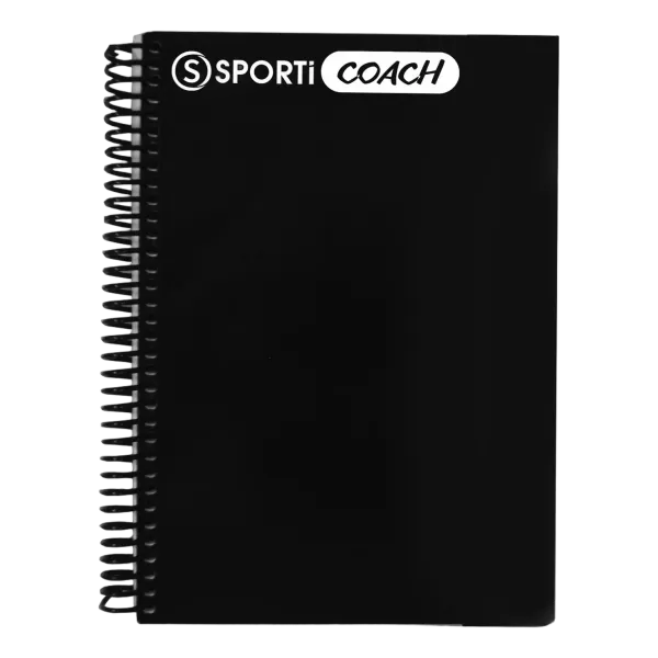 Carnet coach Football à spirales A4