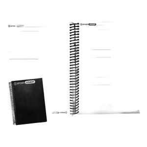 Carnet coach Football à spirales A4