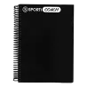 Carnet coach Football à spirales A5