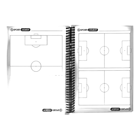 Carnet coach Football à spirales A5