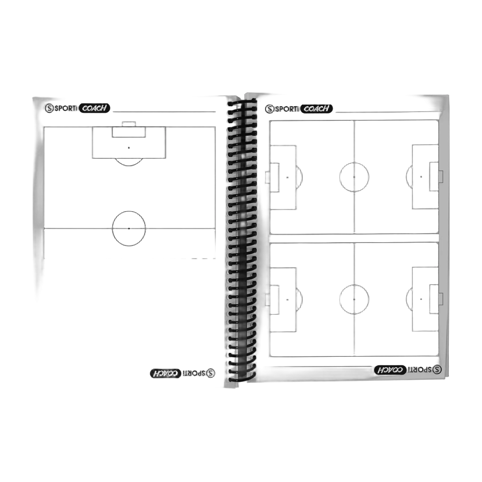 Carnet coach Football à spirales A5