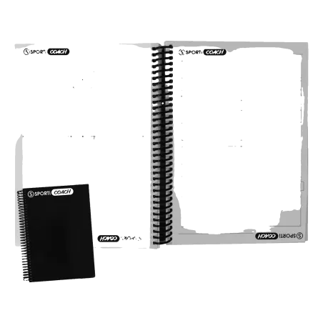 Carnet coach Football à spirales A5