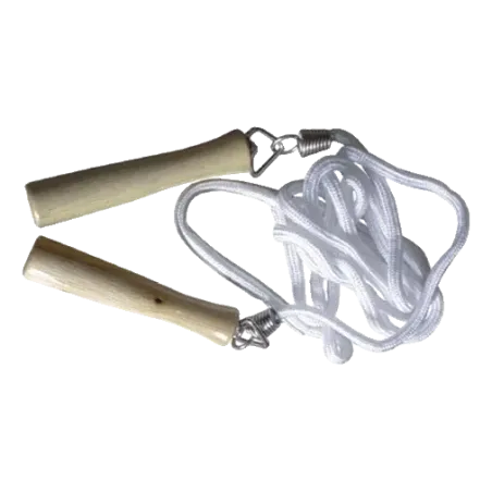 Corde à sauter poignets bois Sporti