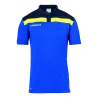 Azur/Marine/Jaune citron