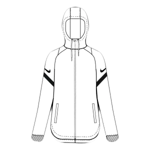 Veste à capuche full-zip Strike 21 Femme
